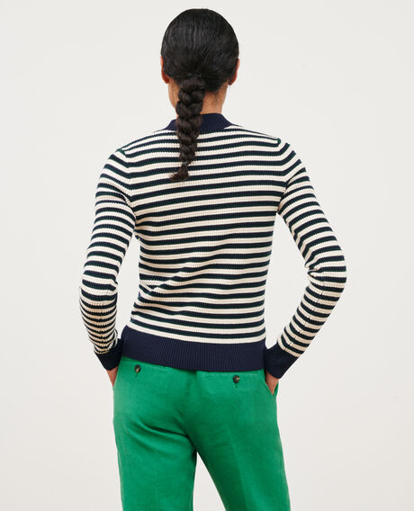 Jersey de rayas 8870 69 navy stripe 2wju220w21