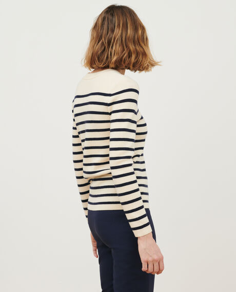MADDY - Jersey marinero de lana merina Stp jtst nsky Liselle