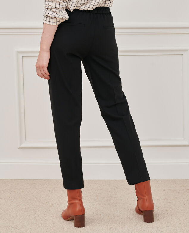 MARGUERITE - Pantalón cigarette 4216 black_beauty Nokeasy