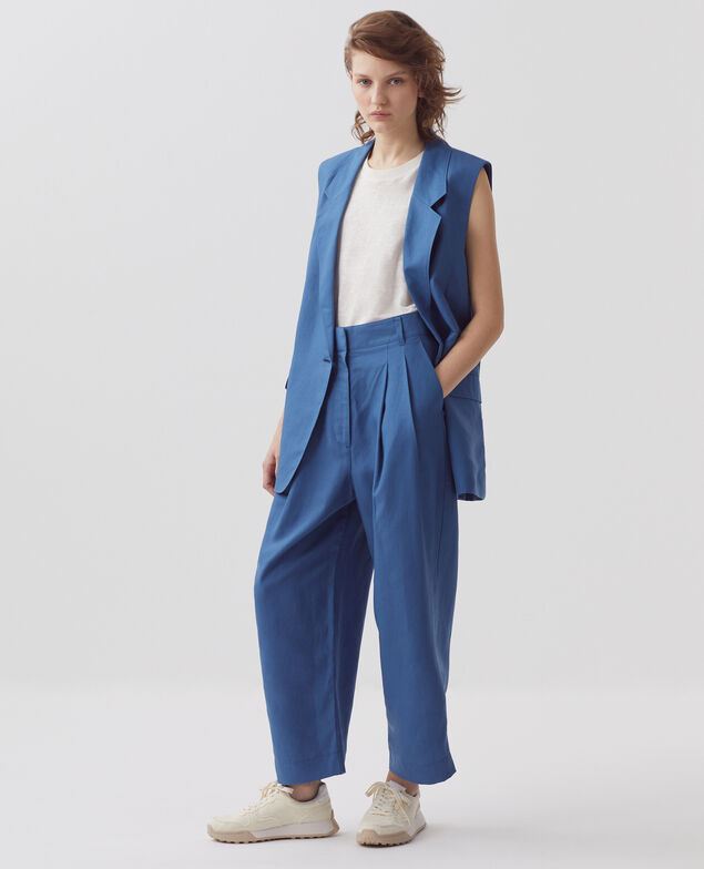 PEGGY - Pantalón carrot H640 moonlight blue