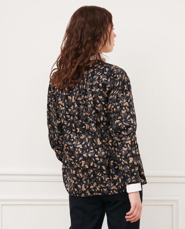 Camisa estampada 8910 34 brown print