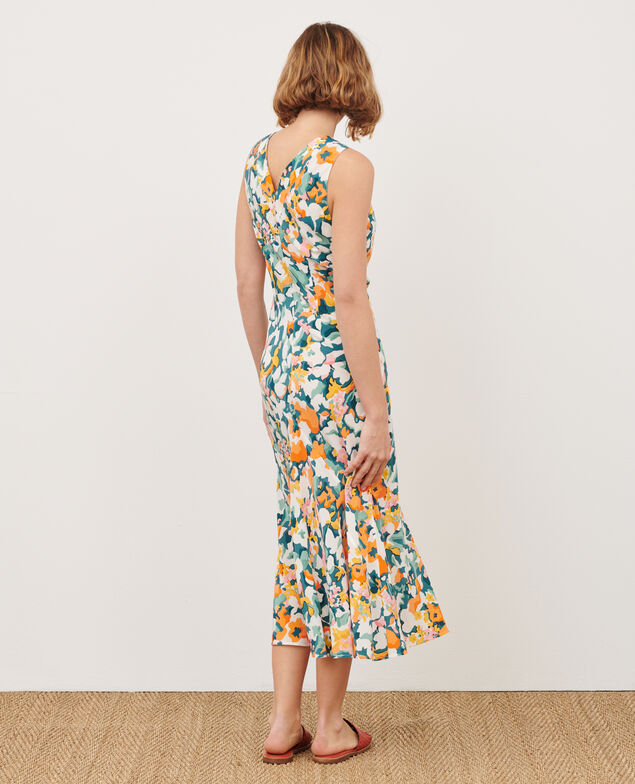 Vestido largo fluido