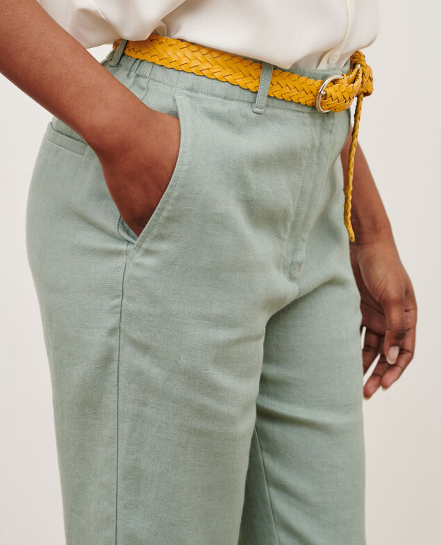 MARGUERITE - Pantalón cigarette 07 gray