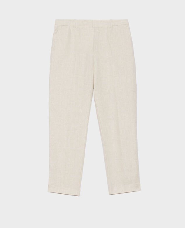 MARGUERITE - Pantalón cigarette 0310 beige natural