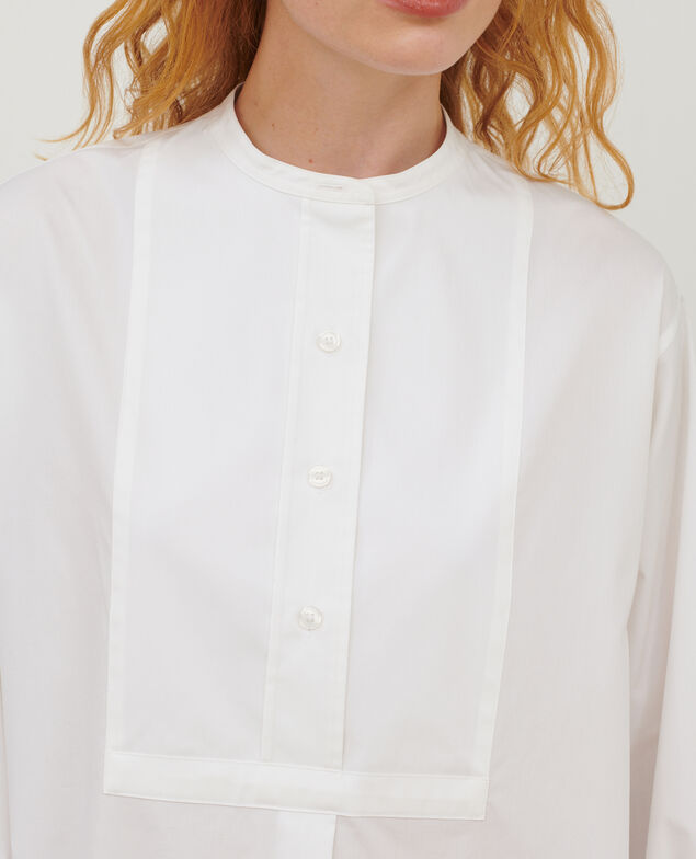 Camisa de algodón 4235 optical white