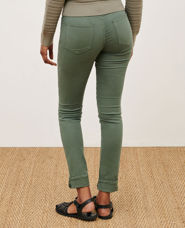 LILI - SLIM - Jeans de algodón 0381 dark forest