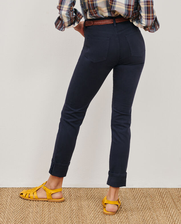 LILI - SLIM - Jeans de algodón 7012c 69 navy