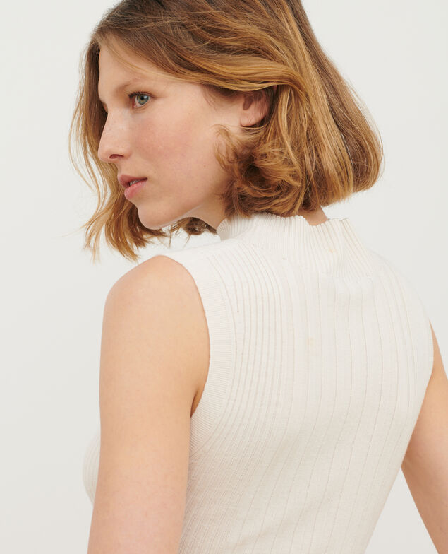 Jersey sin mangas de lana merino A013 ow jetstream