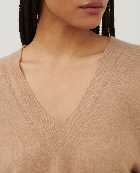 Jersey de cachemir 8803 32 beige 2wju065w23