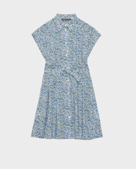 Vestido corto de gasa de algodón 7050 92_print_blue 2sdr212c01