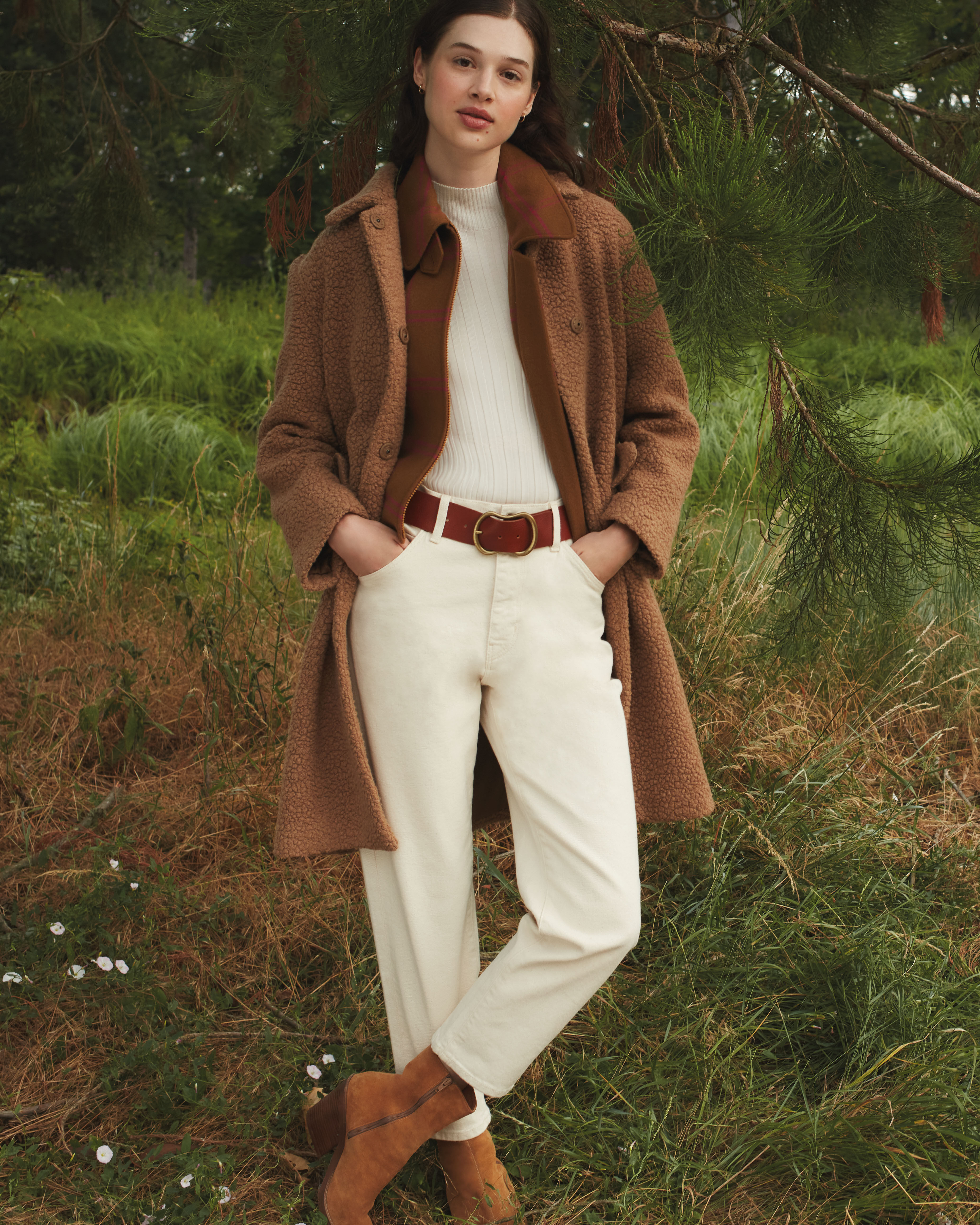 Abrigo lana beige cheap