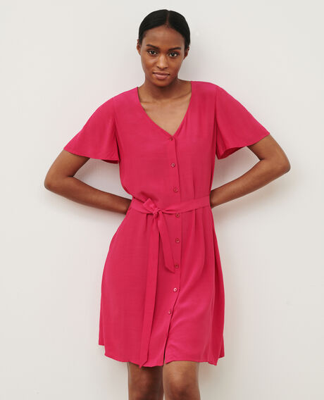 LAËTITIA - Vestido corto fluido 8905 cherries jubilee 2wdr358v02