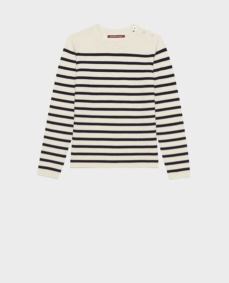 MADDY - Jersey marinero de lana merina Stp jtst nsky Liselle