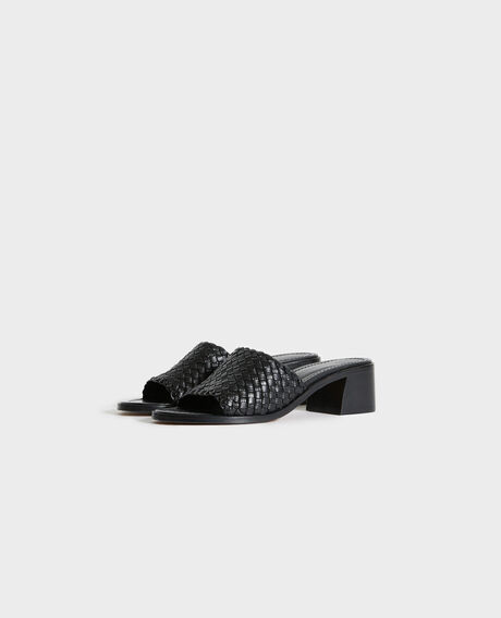 Sandalias de piel con tacón 09 black 2ss22353