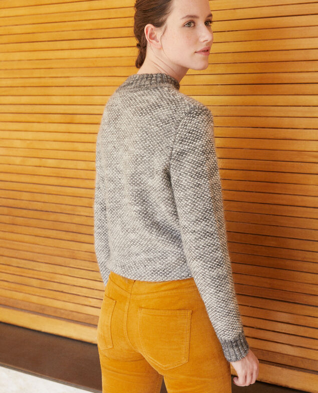 Jersey de cuello subido Silver gray/trush