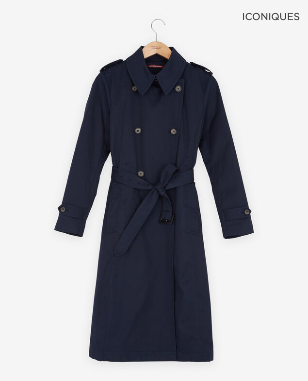 Trench corte icónico Navy