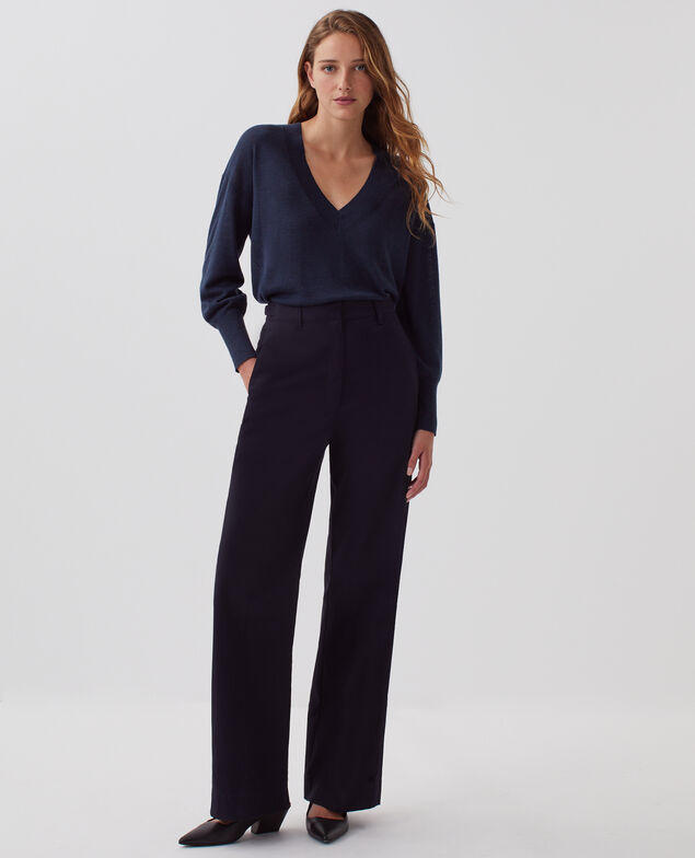BLANDINE - Pantalón recto H695 night sky