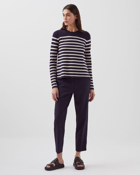 MADDY - Jersey marinero de lana merina 8875 69 NAVY STRIPES