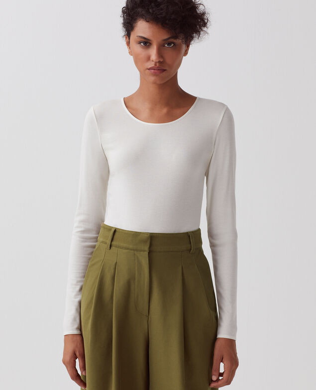Camiseta segunda piel A040 ivory