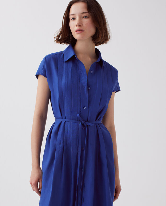 Vestido camisero H660 sodalite blue