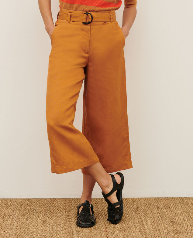 BABETH - Falda pantalón 0320 almond brown