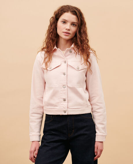 Chaqueta vaquera corta 0100 pink marshmallow 3sjd266c62