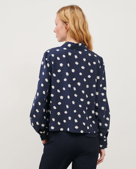 Camisa estampada fluida 0694 daisy 3sbl243v09