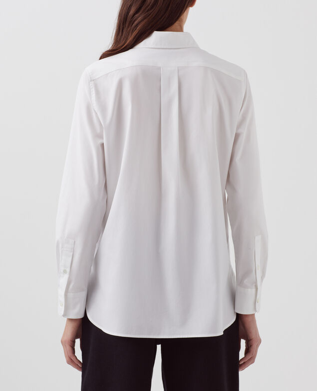 Camisa de popelina de algodón