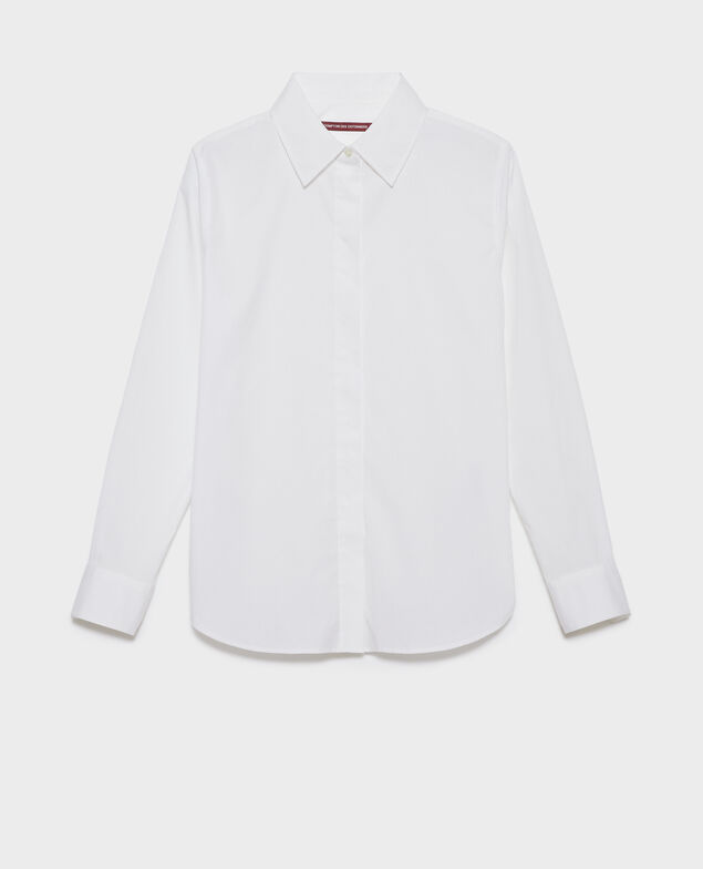 Camisa de popelina de algodón