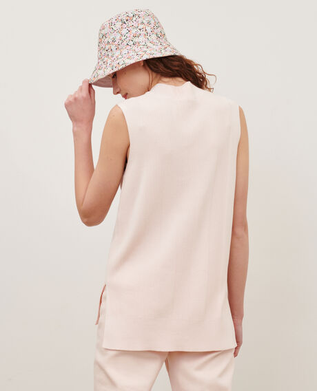 Chaleco de algodón 0100 pink marshmallow 3sju107c09