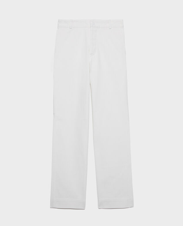 Pantalón con bolsillos Optical white