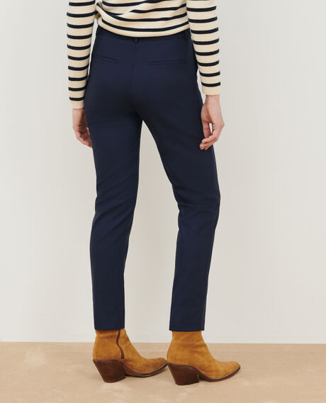 MARGUERITE - Pantalón cigarette 0693 navy 3spa231w01