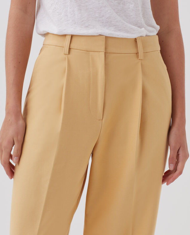 CAMILLE - Pantalón carrot J420 moonstone