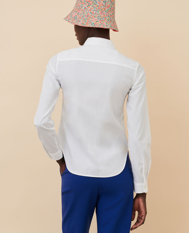 Camisa de algodón 00 white 2ssh189c53