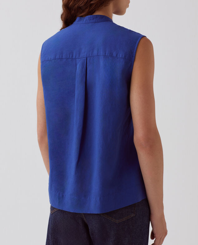 Blusa sin mangas H660 sodalite blue