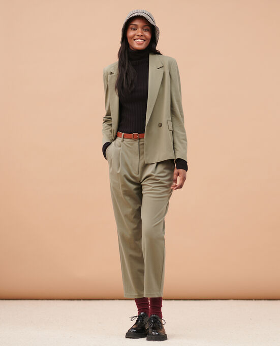 Pantalón cigarette 57 OLIVE