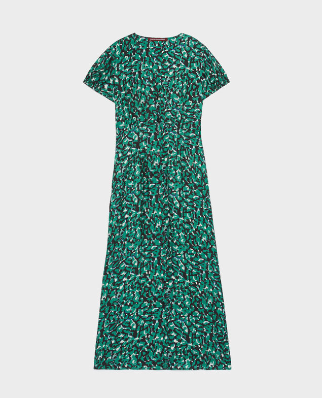 LUDIVINE - Vestido estampado fluido