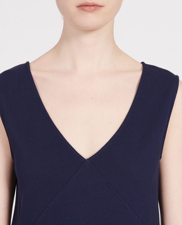Vestido de algodón Maritime blue