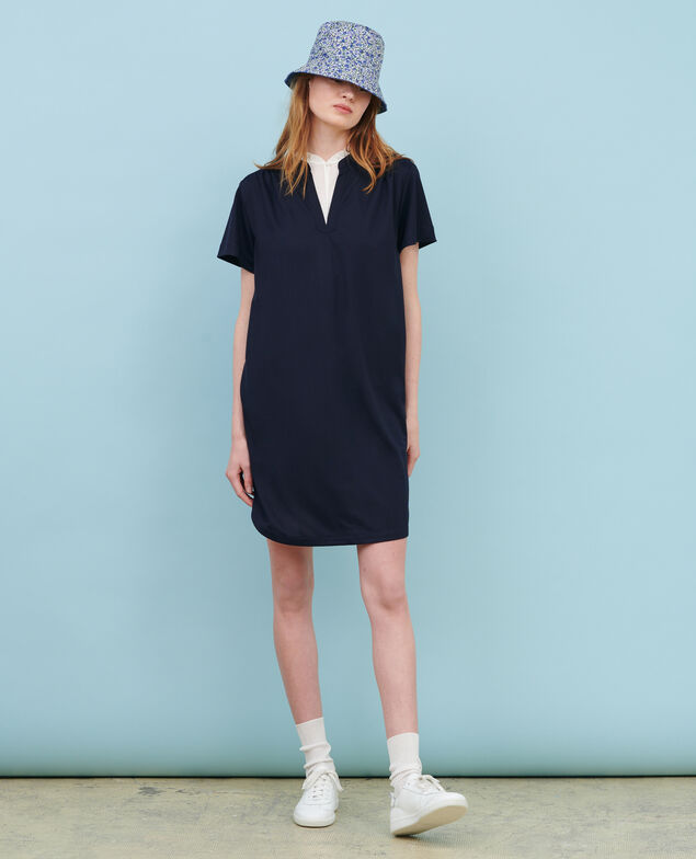 Vestido de manga corta Night sky