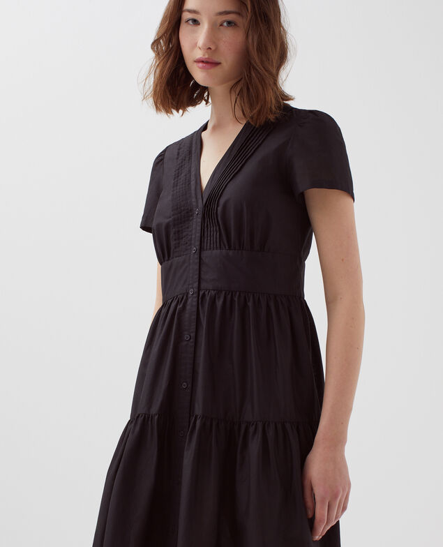 Vestido midi H091 black beauty