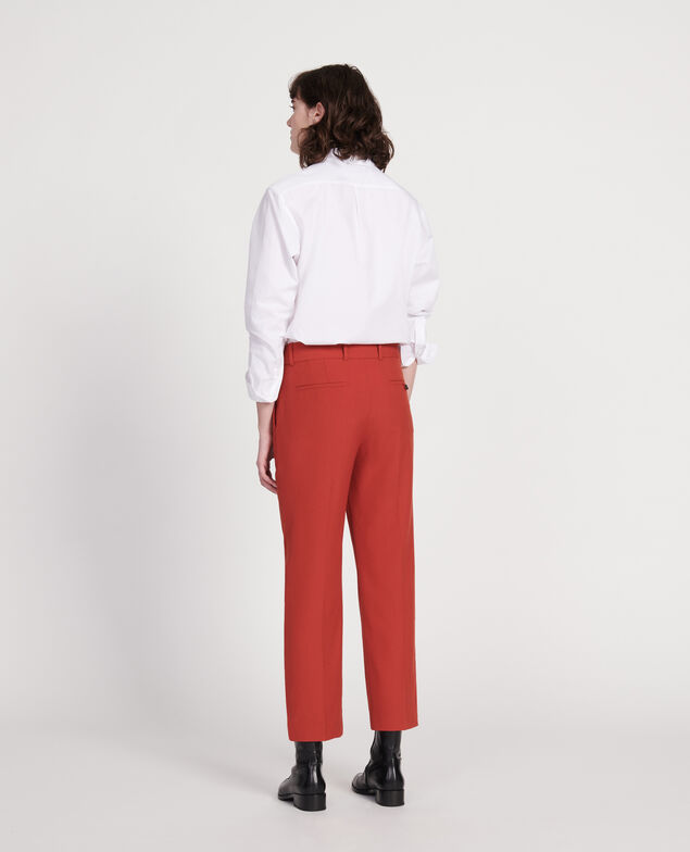 Pantalón masculino de lana lisa Ketchup