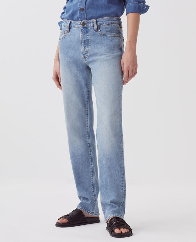 LILI - Jeans slim J610 light blue wash