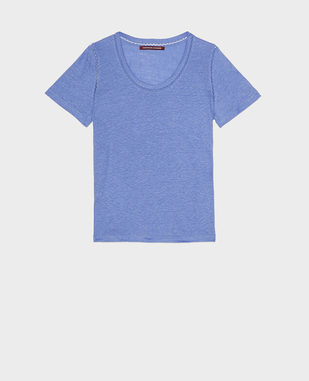 Camiseta de lino Persian jewel