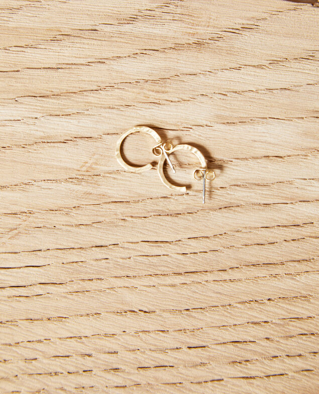 Pendientes redondos Dorado