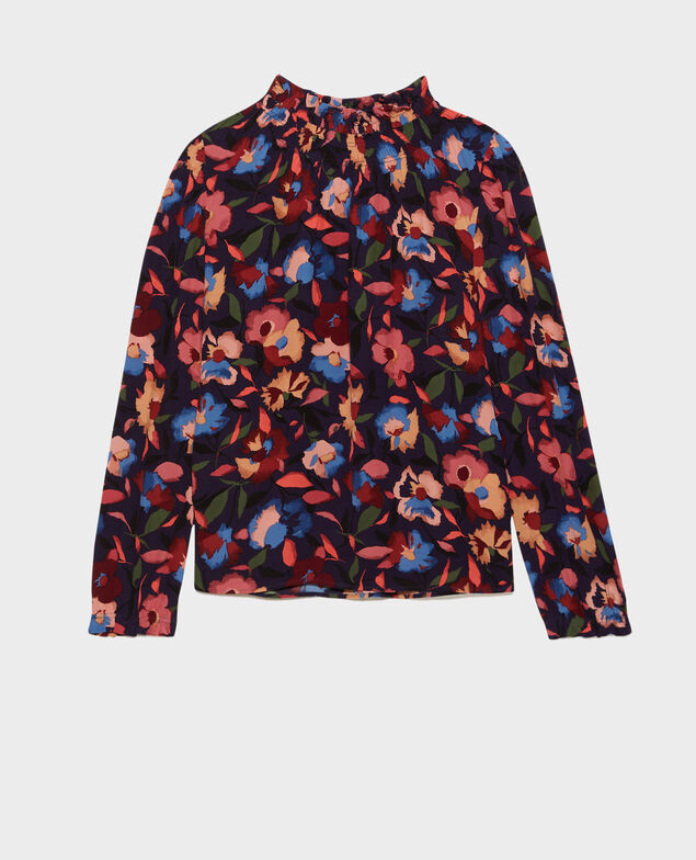 Blusa estampada 8858 69 navy print