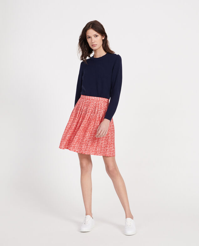Falda Feuillage fiery red
