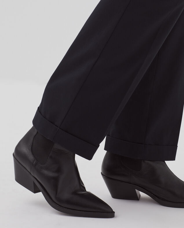 COLETTE - Pantalón recto H091 black beauty