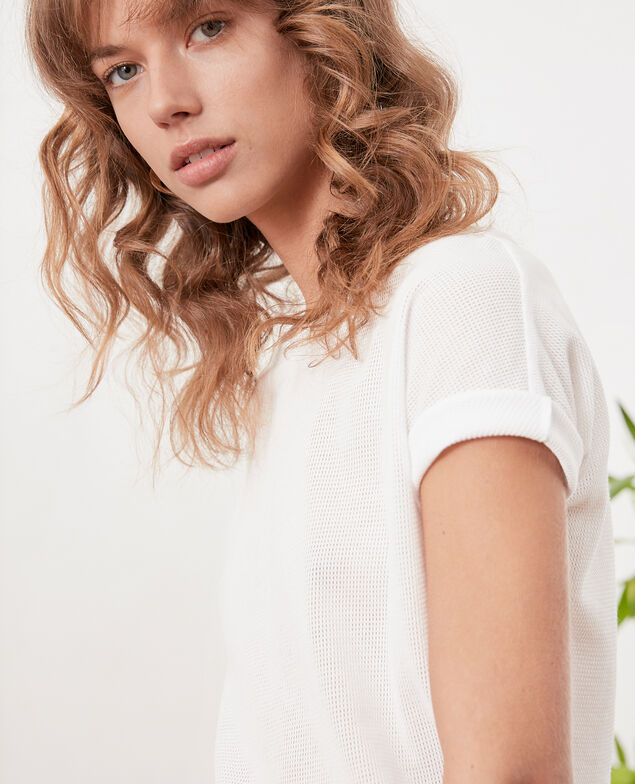 Camiseta de cuello redondo Off white