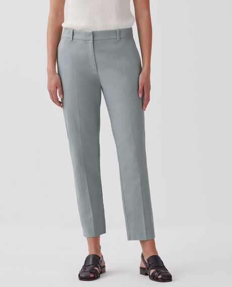 MARGUERITE - Pantalón cigarette J620 slate blue