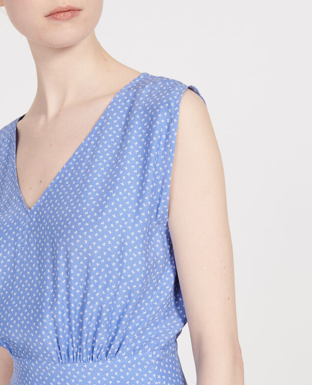Vestido de seda Memphis persian jewel